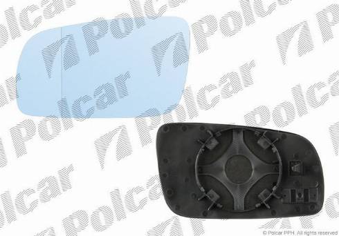 Polcar 1323544E - Зеркальное стекло, наружное зеркало unicars.by