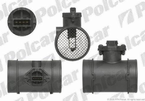 Polcar E02-0027 - Датчик потока, массы воздуха unicars.by