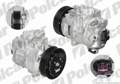 Polcar DCP27001 - Компрессор кондиционера unicars.by