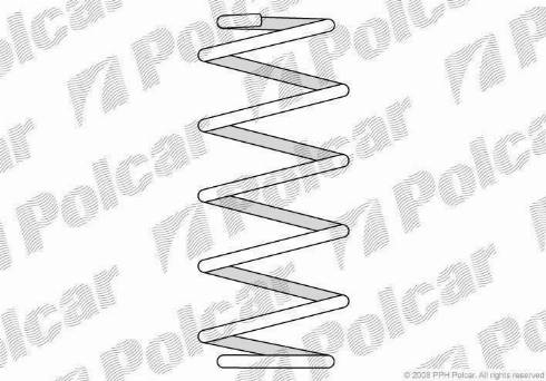 Polcar ST328454 - Пружина ходовой части unicars.by