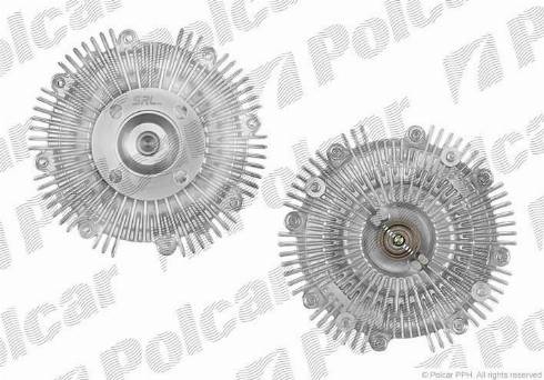 Polcar SV-5093S - Сцепление, вентилятор радиатора unicars.by