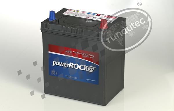 PowerROCK BAT040RDJ - Стартерная аккумуляторная батарея, АКБ unicars.by