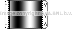 Prasco MSA6107 - Теплообменник, отопление салона unicars.by