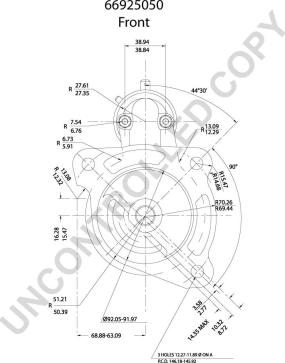 Prestolite Electric 66925050 - Стартер unicars.by