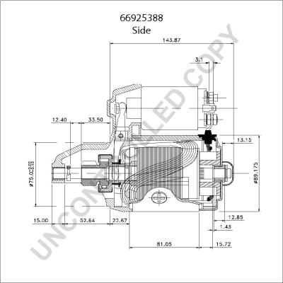 Prestolite Electric 66925388 - Стартер unicars.by