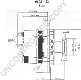 Prestolite Electric 66021423 - Генератор unicars.by