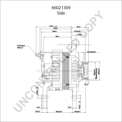 Prestolite Electric 66021309 - Генератор unicars.by