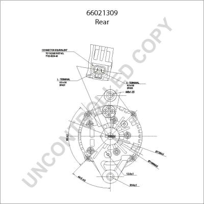 Prestolite Electric 66021309 - Генератор unicars.by