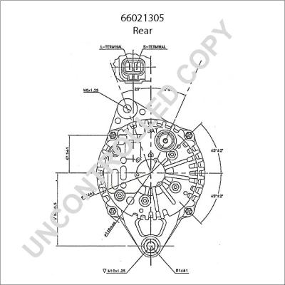 Prestolite Electric 66021305 - Генератор unicars.by