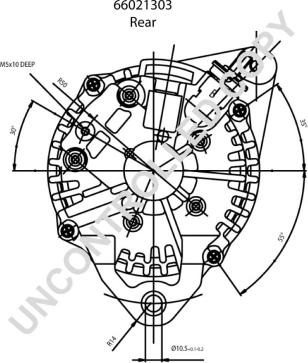 Prestolite Electric 66021303 - Генератор unicars.by