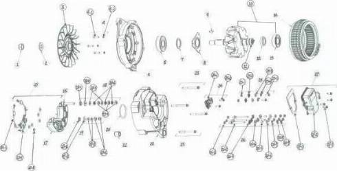 Prestolite Electric 4344138A05 - Подшипник unicars.by