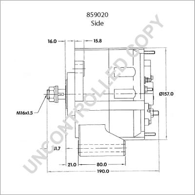 Prestolite Electric 859020 - Генератор unicars.by