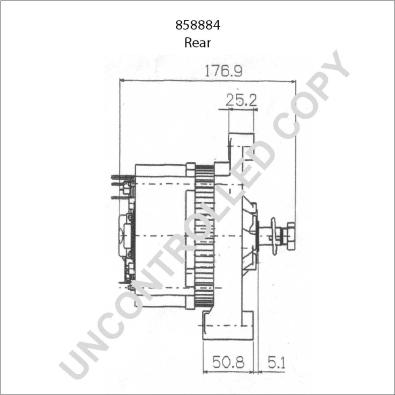 Prestolite Electric 858884 - Генератор unicars.by