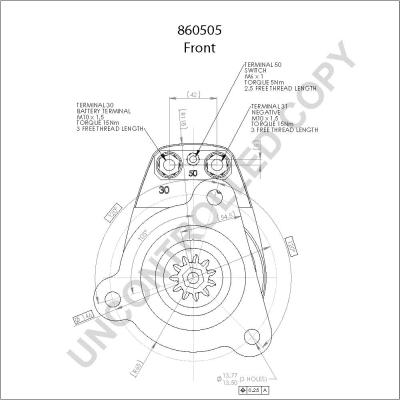 Prestolite Electric 860505GB - Стартер unicars.by