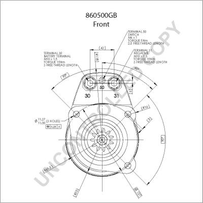 Prestolite Electric 860500GB - Стартер unicars.by