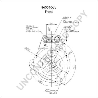 Prestolite Electric 860516GB - Стартер unicars.by