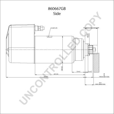 Prestolite Electric 860667GB - Стартер unicars.by