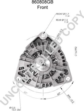 Prestolite Electric 860808GB - Генератор unicars.by