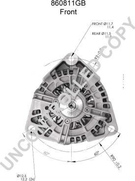 Prestolite Electric 860811GB - Генератор unicars.by