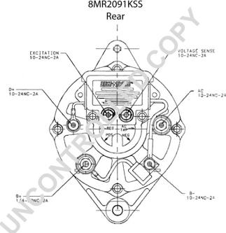 Prestolite Electric 8MR2091KSS - Генератор unicars.by