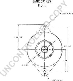 Prestolite Electric 8MR2091KSS - Генератор unicars.by