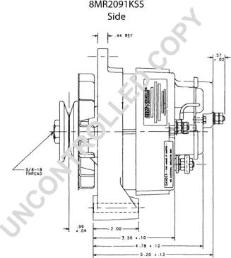 Prestolite Electric 8MR2091KSS - Генератор unicars.by