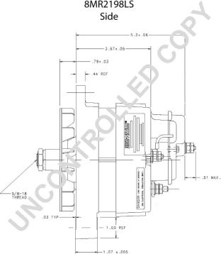 Prestolite Electric 8MR2198LS - Генератор unicars.by