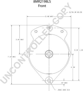 Prestolite Electric 8MR2198LS - Генератор unicars.by