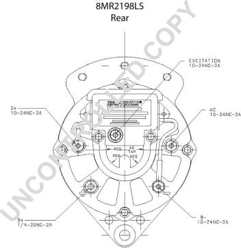 Prestolite Electric 8MR2198LS - Генератор unicars.by