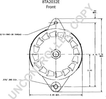 Prestolite Electric 8TA2032E - Генератор unicars.by