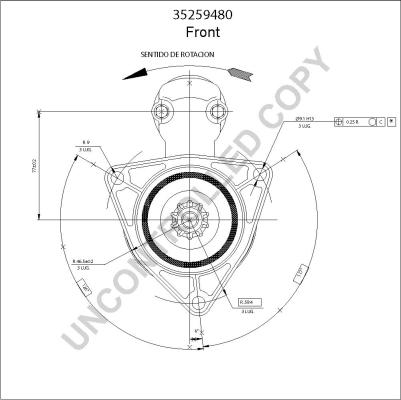 Prestolite Electric 35259480 - Стартер unicars.by