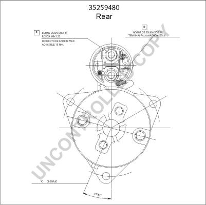 Prestolite Electric 35259480 - Стартер unicars.by