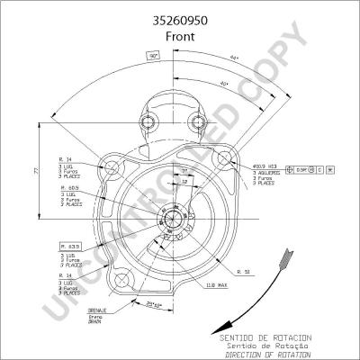 Prestolite Electric 35260950 - Стартер unicars.by