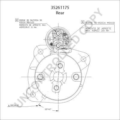 Prestolite Electric 35261175 - Стартер unicars.by