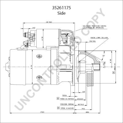 Prestolite Electric 35261175 - Стартер unicars.by