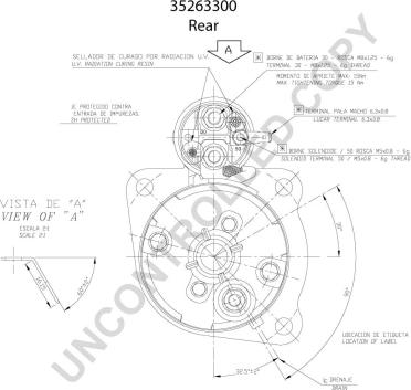 Prestolite Electric 35263300 - Стартер unicars.by