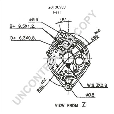 Prestolite Electric 20100983 - Генератор unicars.by