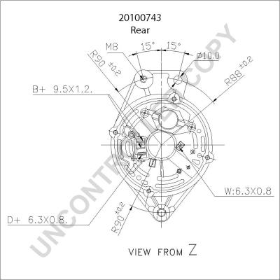 Prestolite Electric 20100743 - Генератор unicars.by