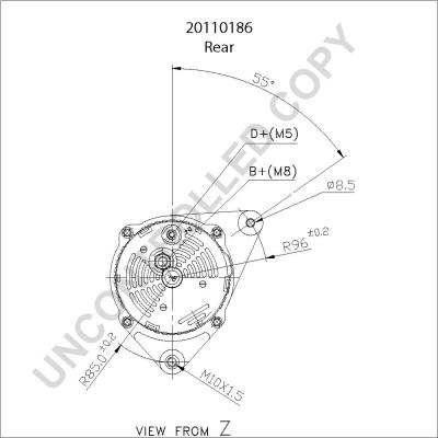 Prestolite Electric 20110186 - Генератор unicars.by