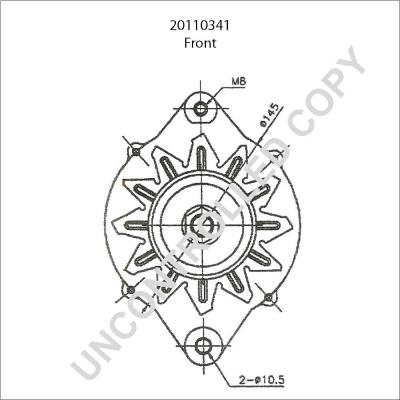 Prestolite Electric 20110341 - Генератор unicars.by