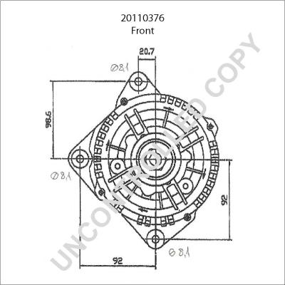 Prestolite Electric 20110376 - Генератор unicars.by