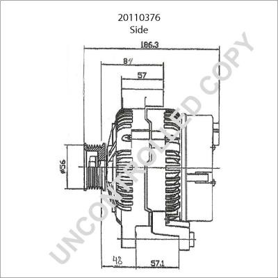 Prestolite Electric 20110376 - Генератор unicars.by