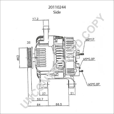 Prestolite Electric 20110244 - Генератор unicars.by