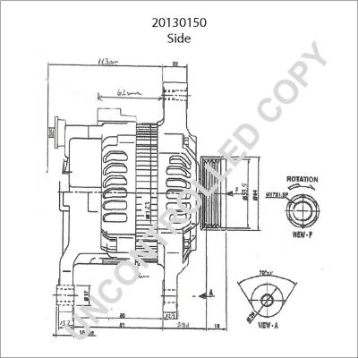 Prestolite Electric 20130150 - Генератор unicars.by