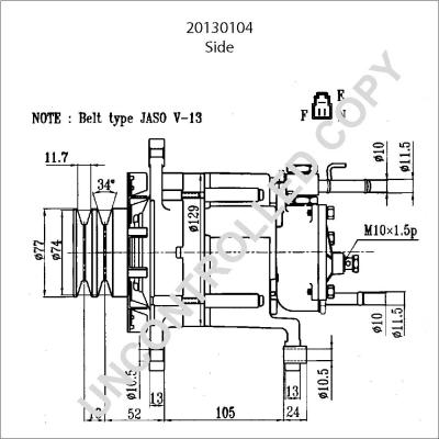 Prestolite Electric 20130104 - Генератор unicars.by