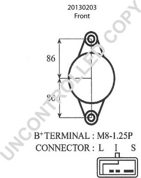 Prestolite Electric 20130203 - Генератор unicars.by