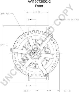 Prestolite Electric AVI160T2002-2 - Генератор unicars.by