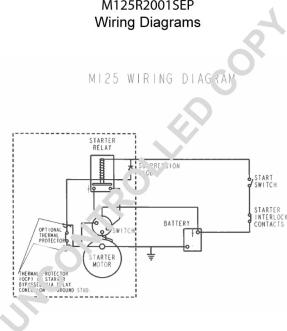 Prestolite Electric M125R2001SEP - Стартер unicars.by