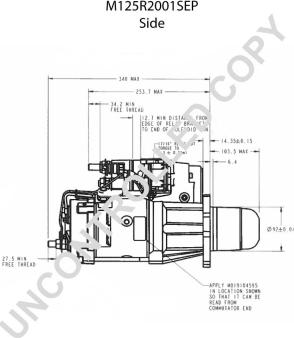 Prestolite Electric M125R2001SEP - Стартер unicars.by