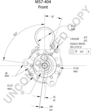 Prestolite Electric MS7-404 - Стартер unicars.by